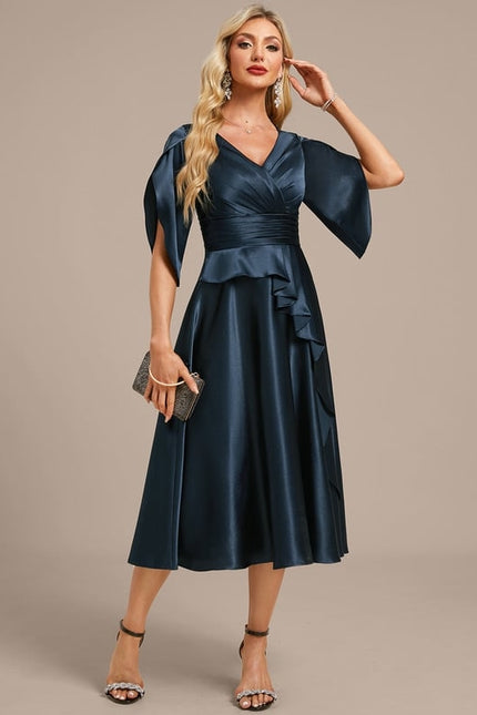 Robe de Soirée Éclat Marine - gallery 4