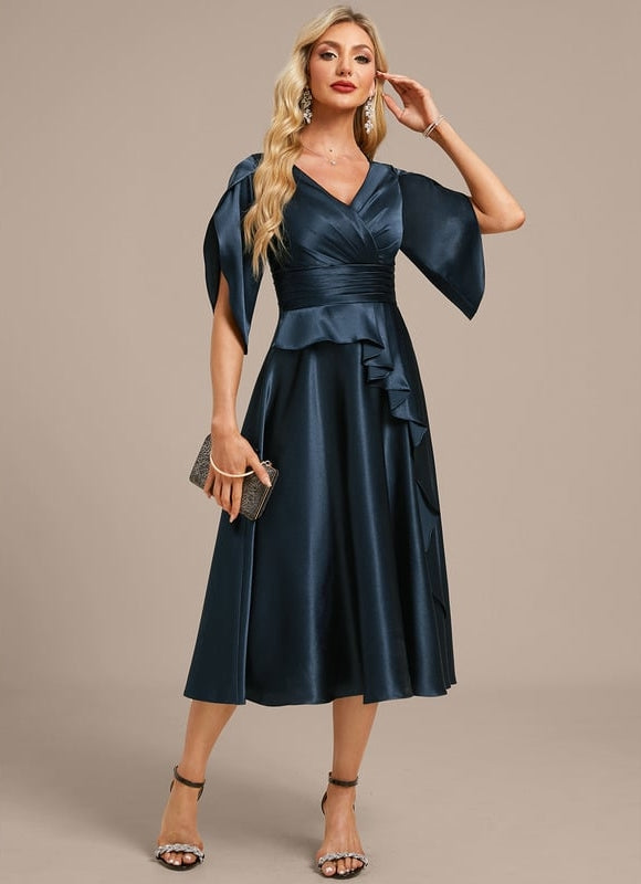 Robe de Soirée Éclat Marine - gallery 4