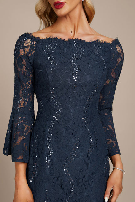 Robe de Soirée Chic Écarlate - gallery 6