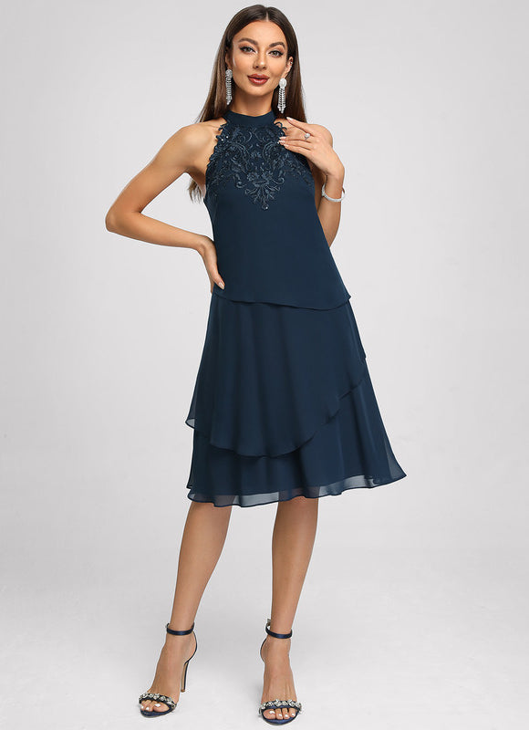 Robe de Soirée Émeraude Fluidité - gallery 3