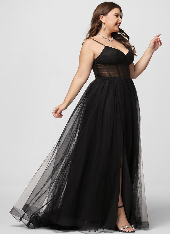 Robe De Soirée Bustier Strass - gallery 9