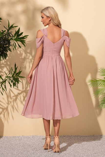 Robe de Soirée Vert Pastel Élégante - gallery 4