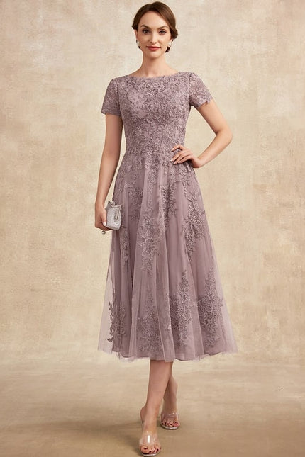Robe de Soirée Lavande Éthérée - gallery 3