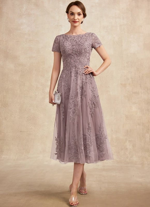 Robe de Soirée Lavande Éthérée - gallery 3