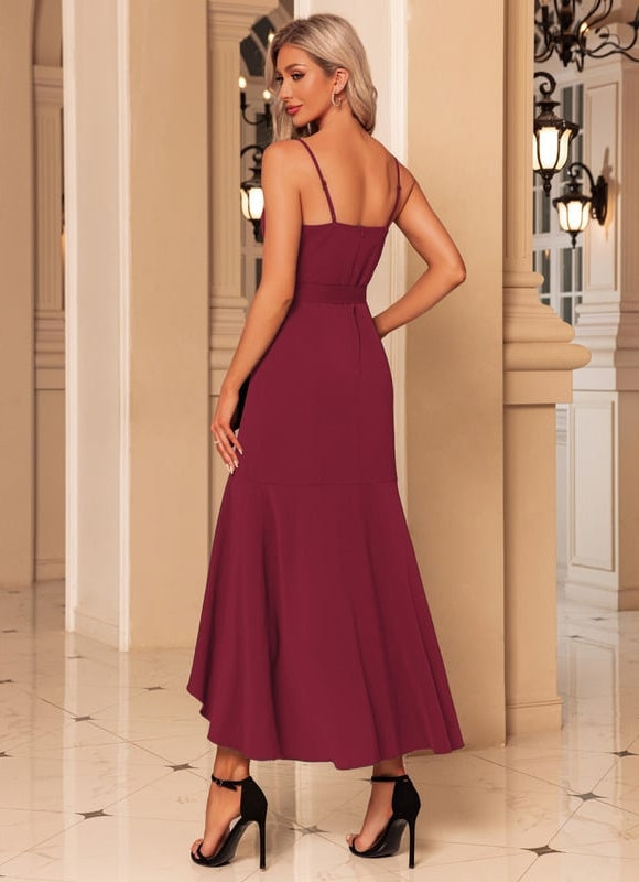 Robe de Soirée Sirène Asymétrique - gallery 9