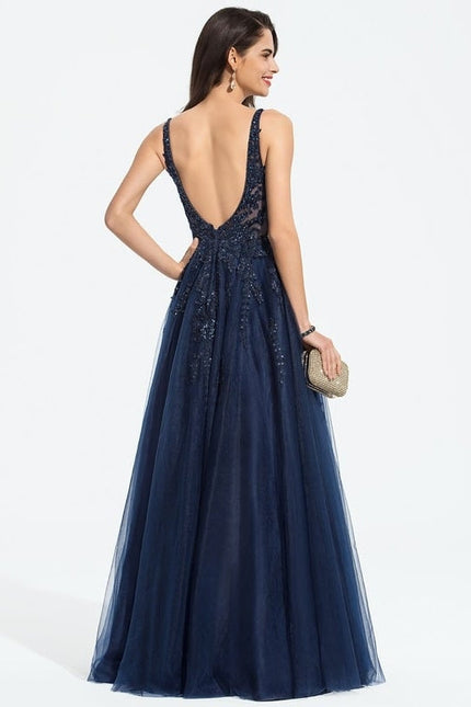 Robe de Soirée Sérénité Nocturne - gallery 4