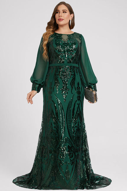 Robe de Soirée Luxe Émeraude - gallery 9