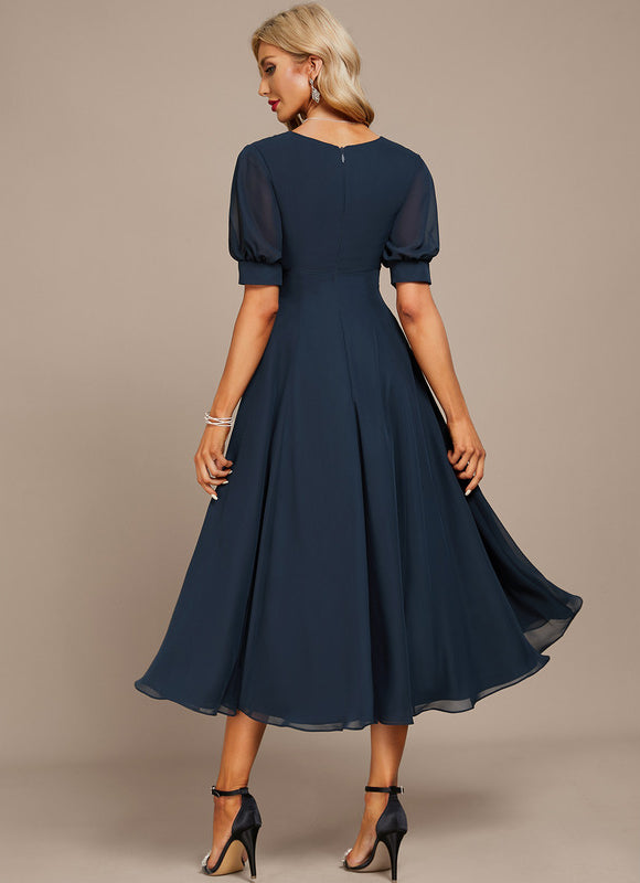 Robe de Soirée Vague Opaline - gallery 4