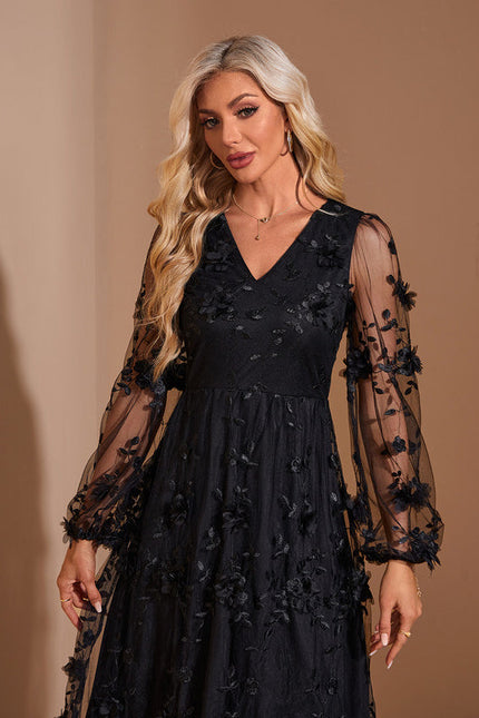 Robe de Soirée Tulle Élégante - gallery 3