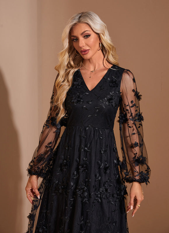 Robe de Soirée Tulle Élégante - gallery 3