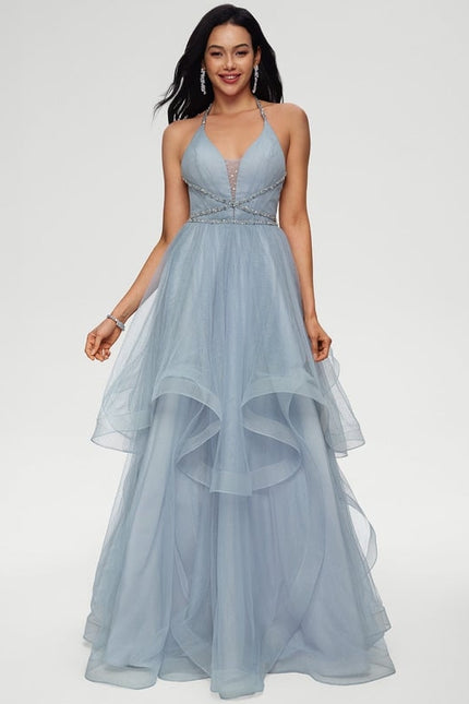 Robe de Soirée Céleste Tulle
