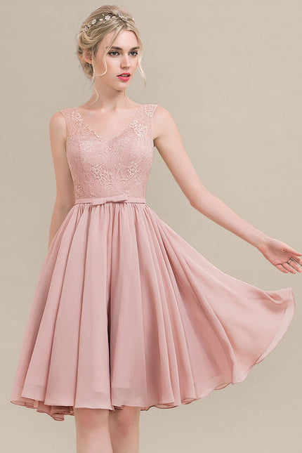 Robe de Soirée Rêve De Rose Poudrée
