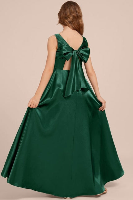 Robe de Soirée Satinée Enfantine - gallery 4