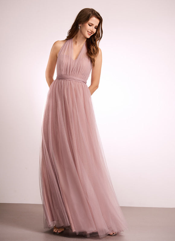Robe de Soirée Douceur Poudrée - gallery 3