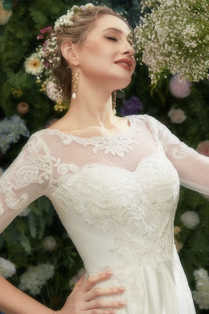 Robe de Soirée Satinée Épure - gallery 4