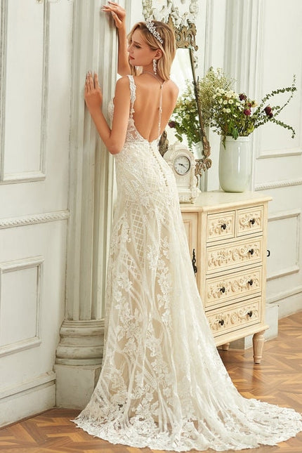Robe de Soirée Sirène Tulle