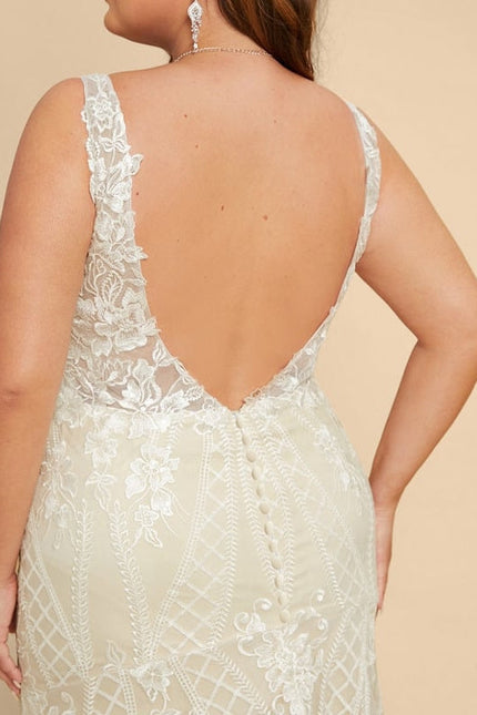 Robe de Soirée Sirène Tulle - gallery 5