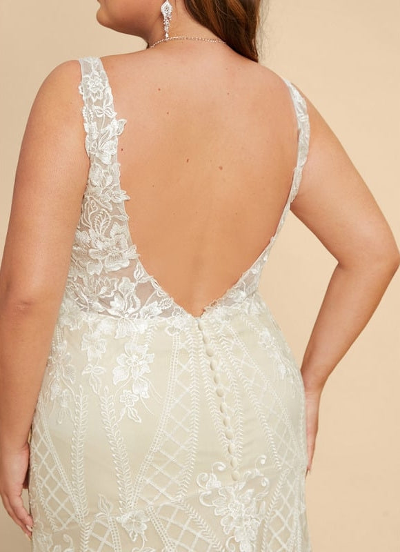 Robe de Soirée Sirène Tulle - gallery 5