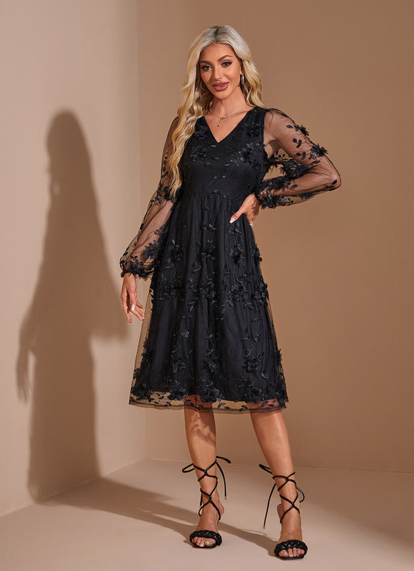 Robe de Soirée Tulle Élégante - gallery 5