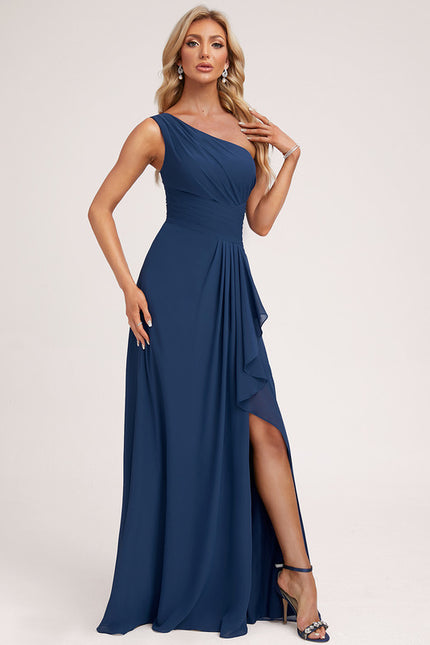 Robe de Soirée Asymétrique Fluide - gallery 3