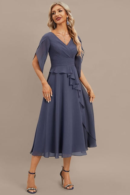 Robe de Soirée Vague Opaline - gallery 4