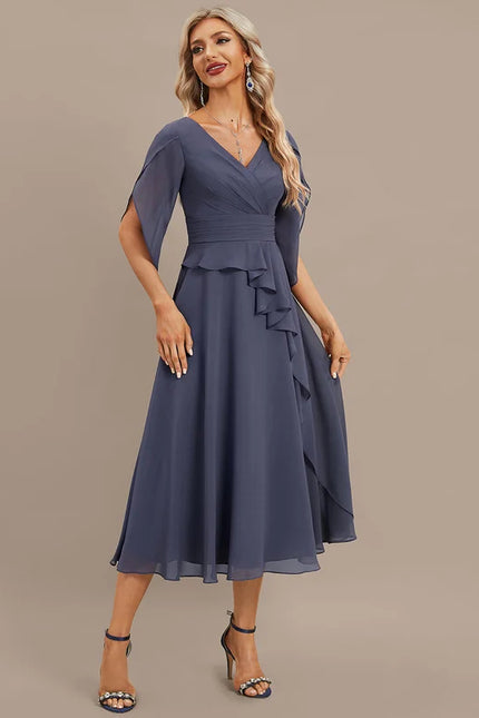 Robe de Soirée Chiffon Modèle V - gallery 3