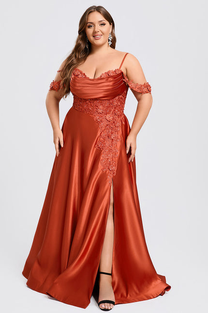 Robe de Soirée Éclat Cuivré - gallery 9