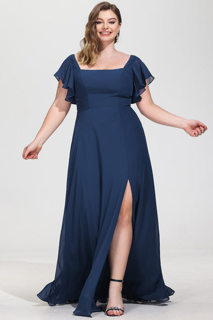 Robe de Soirée Fluide Vert Deau - gallery 9