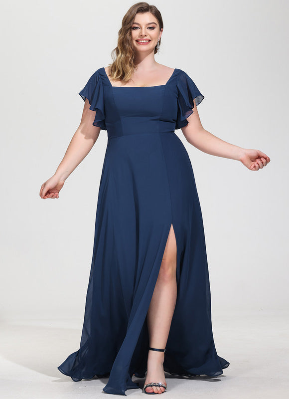 Robe de Soirée Fluide Vert Deau - gallery 9