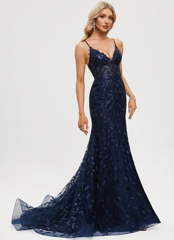 Robe de Soirée Sirène Étoilée - gallery 1