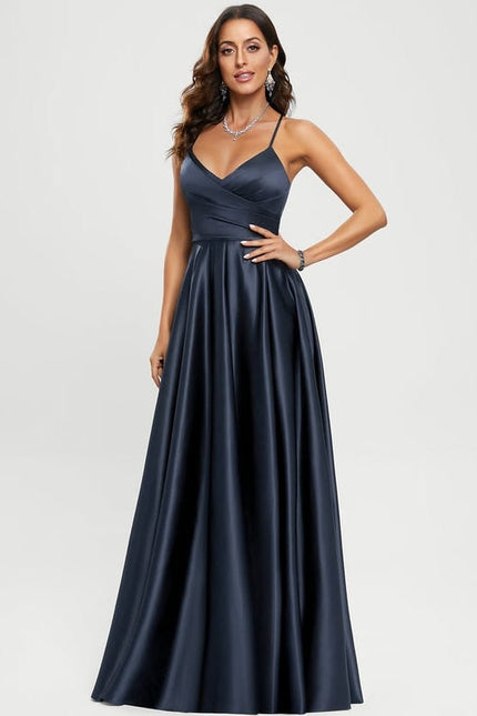 Robe de Soirée Satin Éclairée - gallery 1