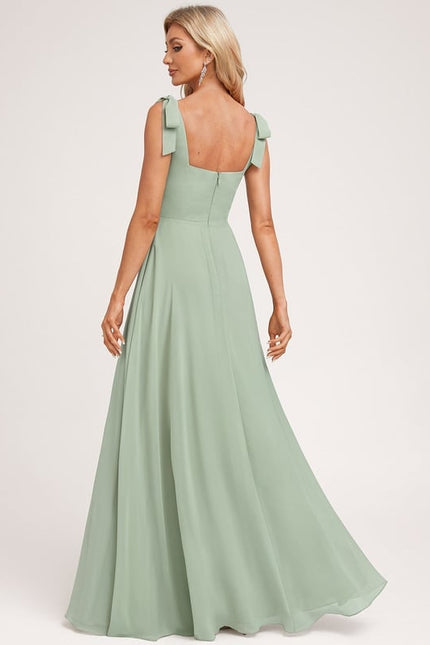 Robe de Soirée Émeraude Flottante - gallery 9
