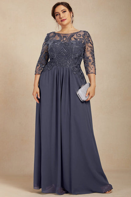 Robe de Soirée Sérénité Océanique - gallery 6