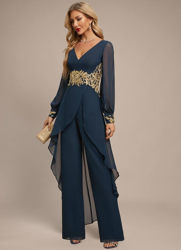 Robe de Soirée Chiffon Opulente - gallery 3