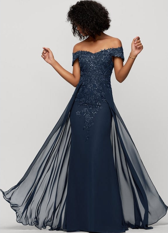 Robe de Soirée Émeraude Brodée - gallery 5