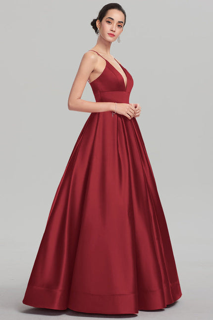 Robe de Soirée Précieuse Rubis