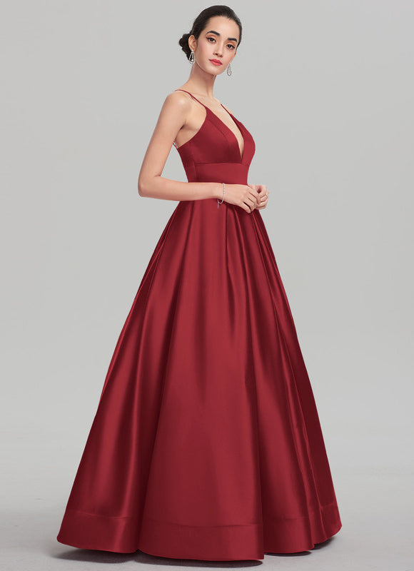 Robe de Soirée Précieuse Rubis