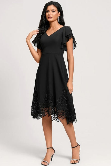 Robe de Soirée Chic Dentelle - gallery 1