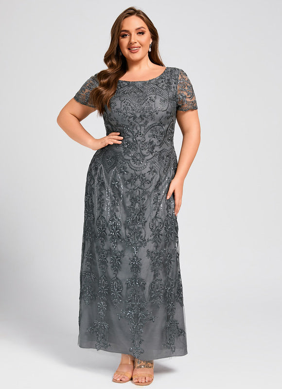 Robe de Soirée Gris Étoilé - gallery 9