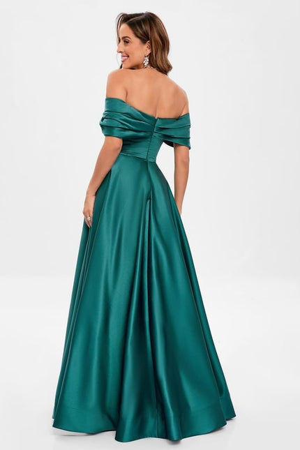 Robe de Soirée Émeraude Lumineuse - gallery 5