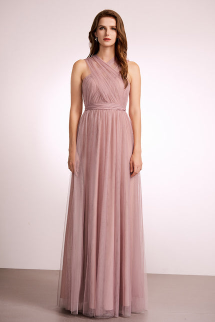 Robe de Soirée Douceur Poudrée - gallery 9