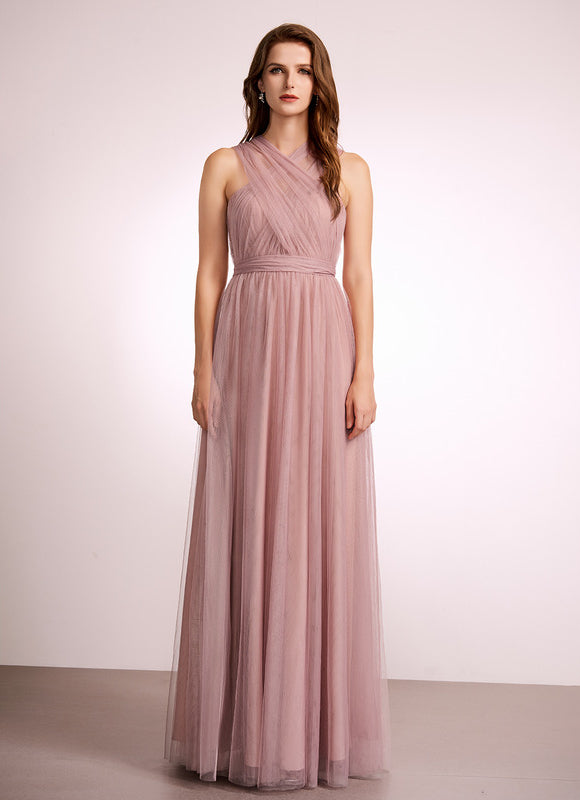 Robe de Soirée Douceur Poudrée - gallery 9
