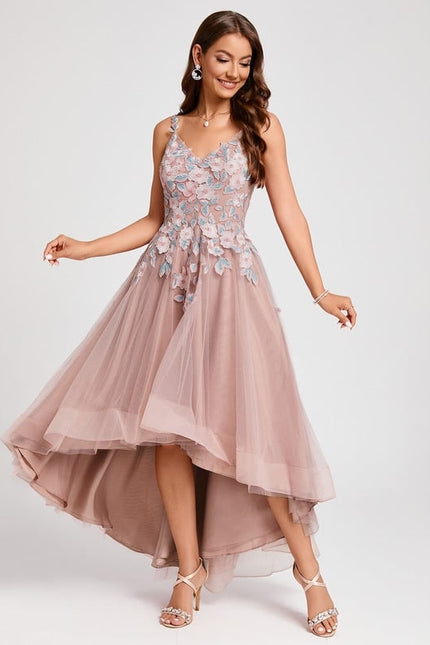 Robe de Soirée Aérienne Florale - gallery 2