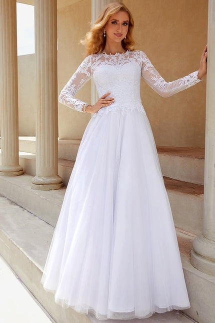 Robe de Soirée Élégance Tulle Mariée