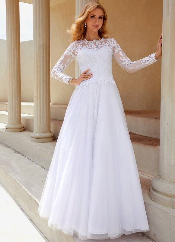 Robe de Soirée Élégance Tulle Mariée