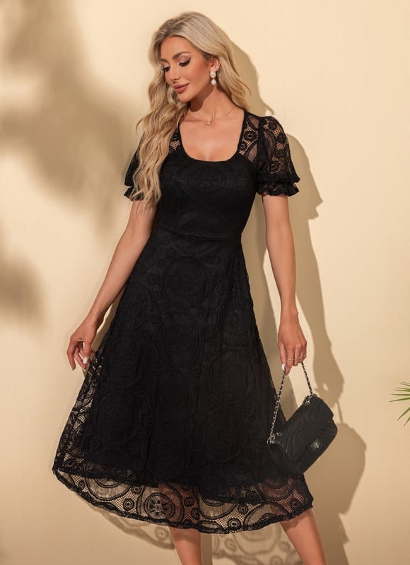 Robe de Soirée Noir Chic - gallery 3