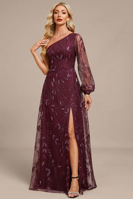 Robe de Soirée Étoile Pourpre - gallery 7