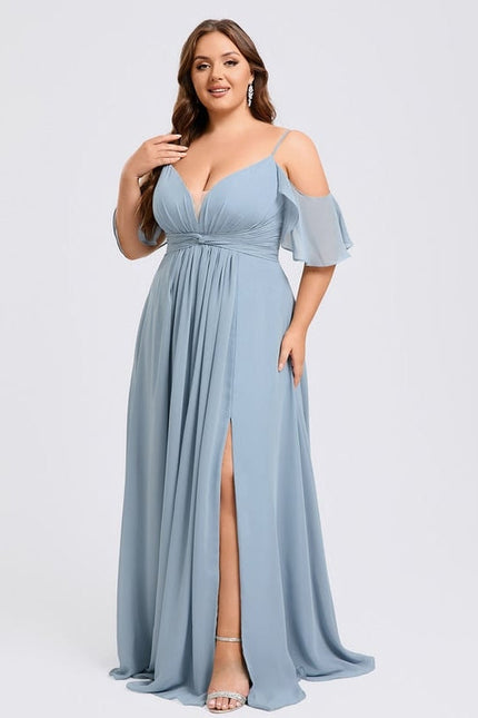 Robe de Soirée Légère Ciel - gallery 6