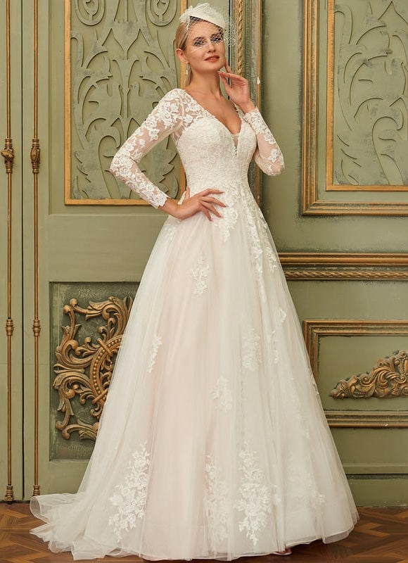 Robe De Soirée Grande Taille Blanche - gallery 5