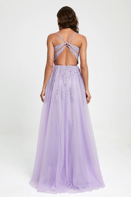 Robe de Soirée Lavande Étoilée - gallery 8